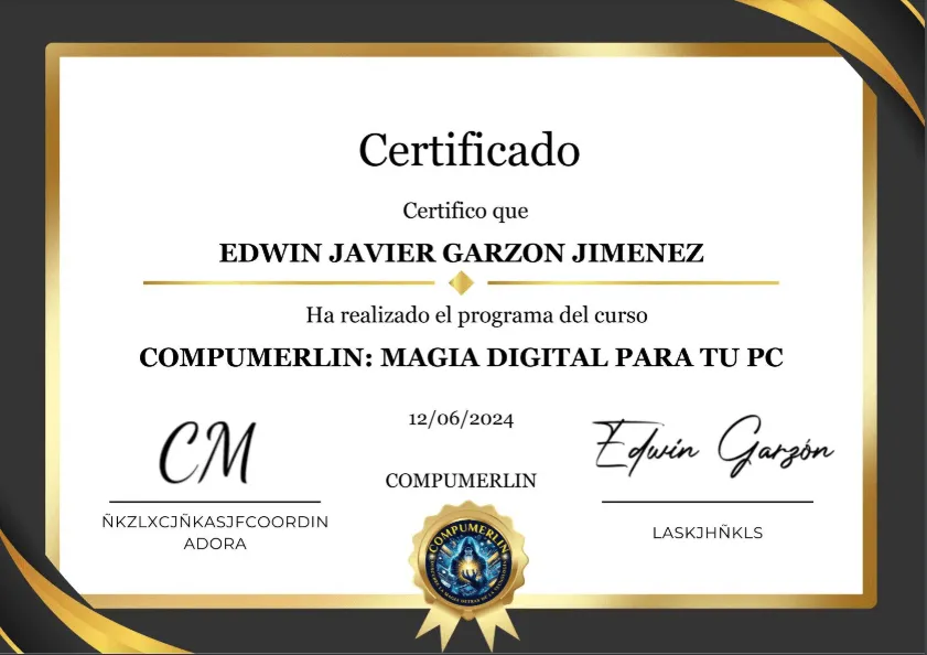 [Imagen del diploma]